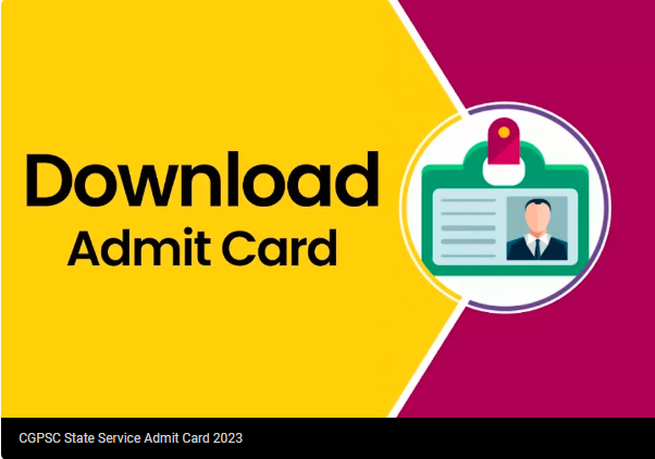 CGPSC State Service Admit Card 2023 (OUT): Download SSE Prelims Call Letter Here
